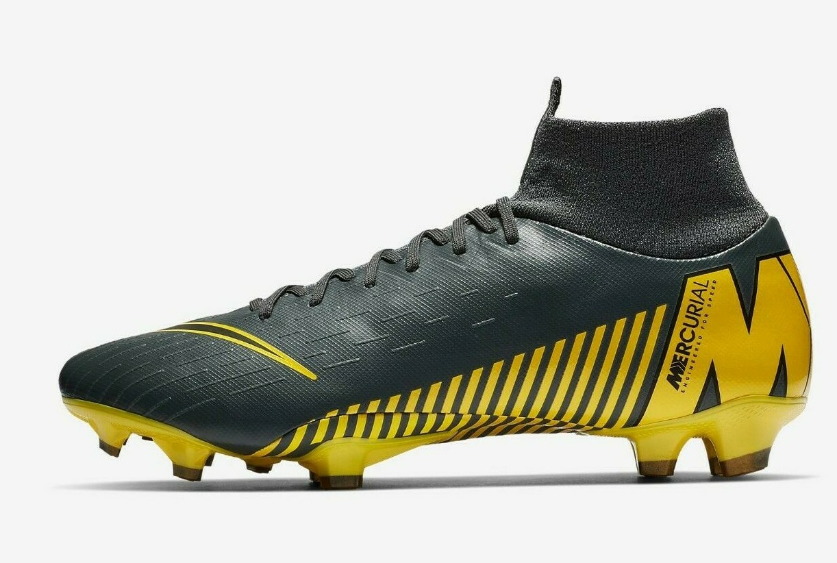nike mercurial superfly 6 grey and yellow