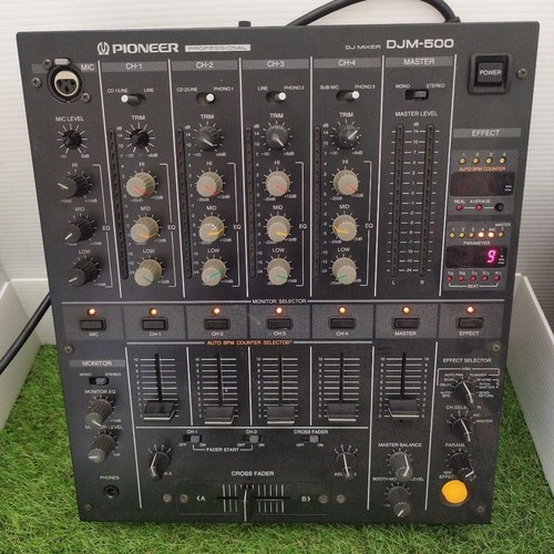Pioneer DJM-500 4-Channel DJ Mixer – Black, Built-in FX, Tested & Working - Afbeelding 20 van 21