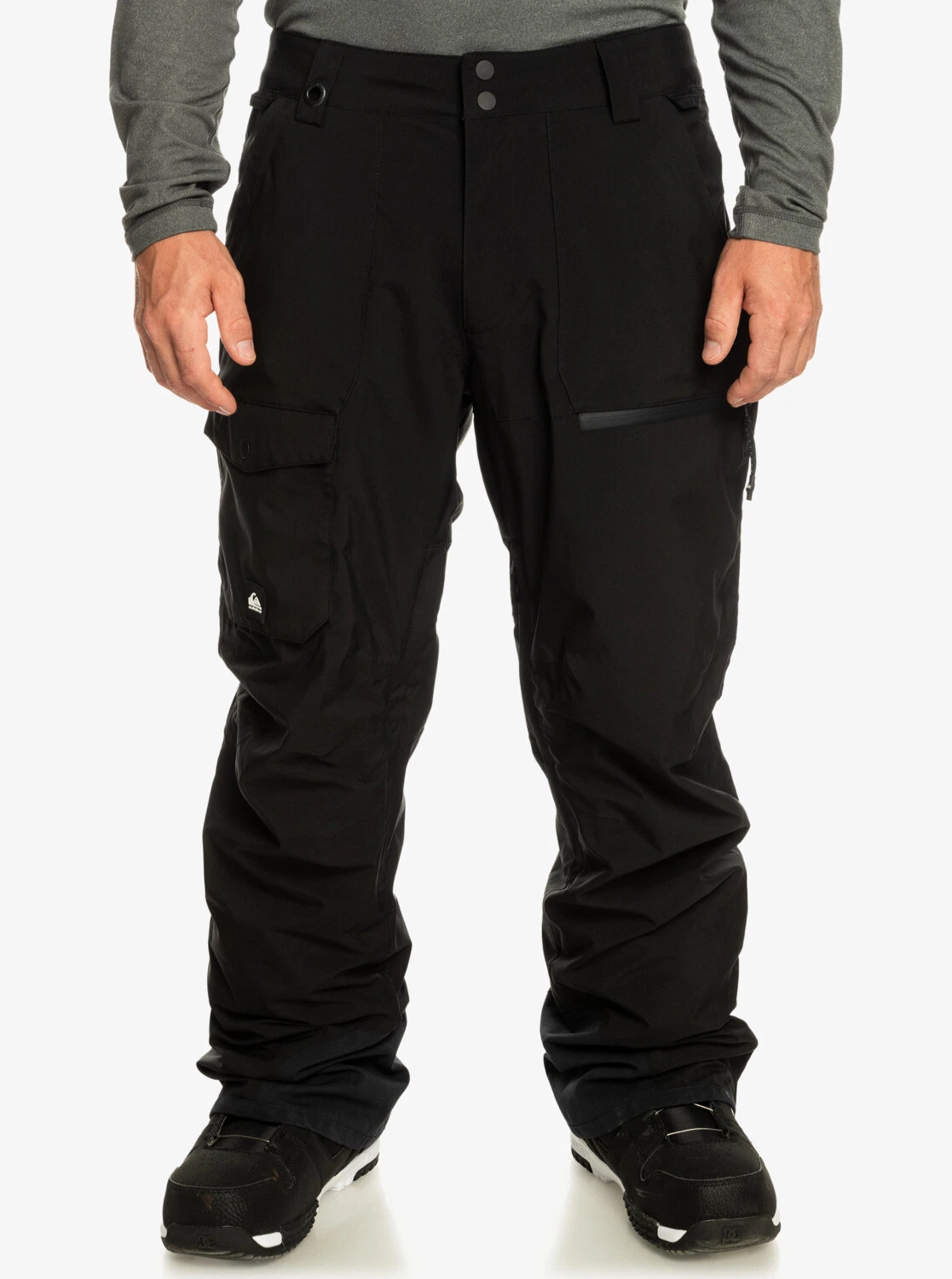Quiksilver Men's Utility Snowbord pants black Large