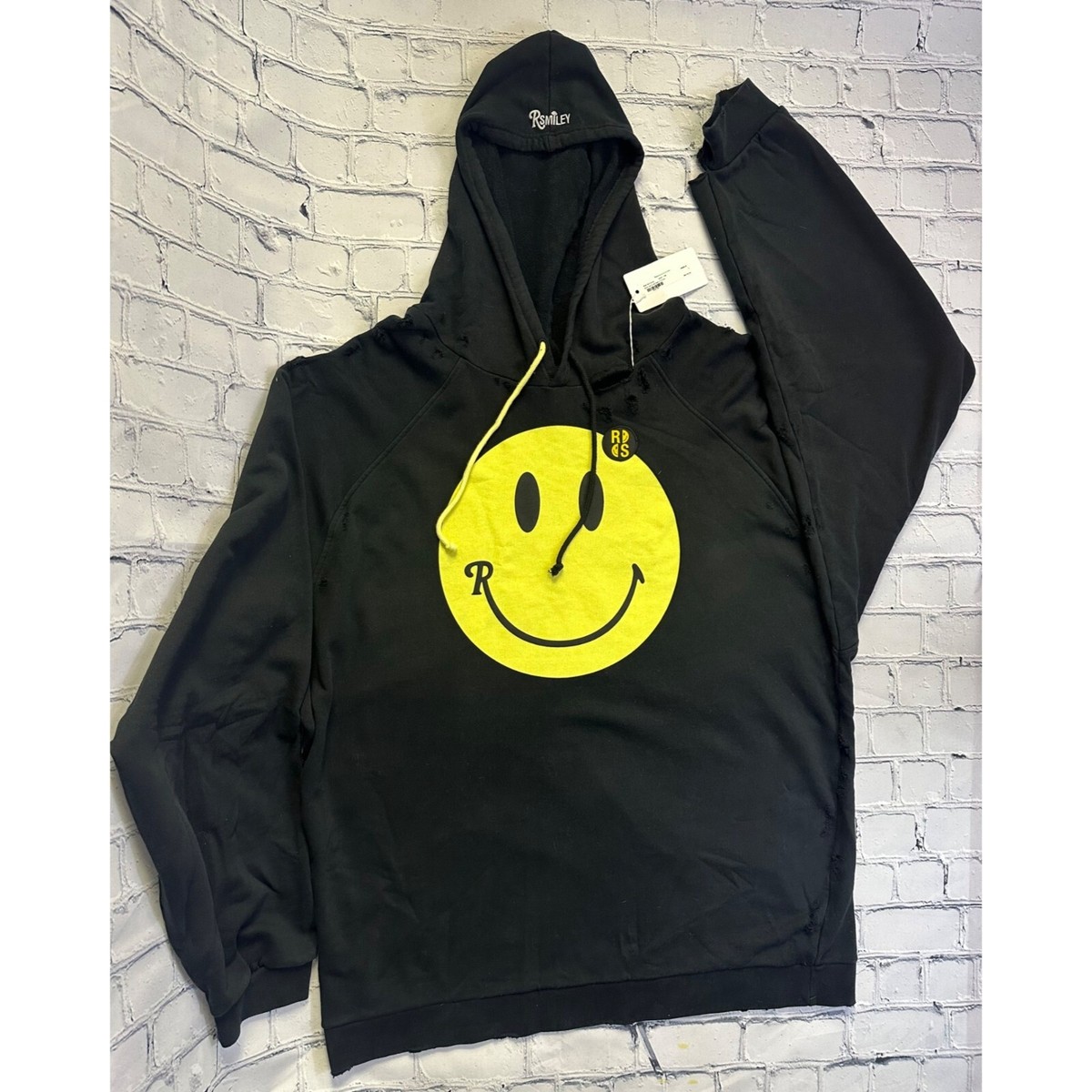 Raf Simons/ Smiley 2022 50th anniversary oversized hoodie