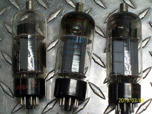 *LOT OF 3* 6DQ5 SYLVANIA RCA PHILIPS TUBES