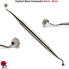 Bone Graft Packer Compactor Plugger 6mm-8mm Dental Implant Surgery Instruments