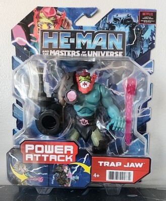 He-Man Masters of the Universe Power Attack Trap Jaw Action Figure 