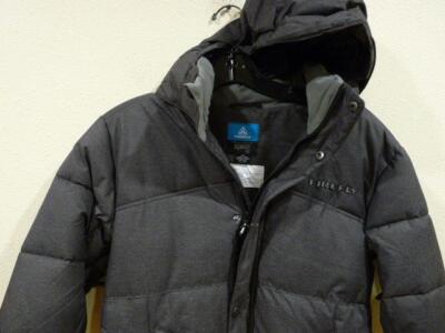 Firefly Aquabase Meagor 3000m/m Charcoal Hooded Ski Jacket Boy's Large NWOT