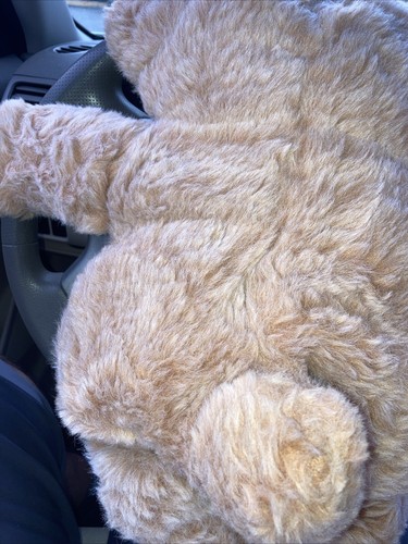 Vintage Furskins Plush 22” Teddy Bear 1984 Xavier Roberts Appalachian Artworks - Picture 11 of 11
