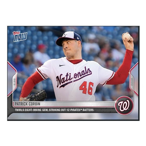 2022 Topps Now 424 Patrick Corbin
