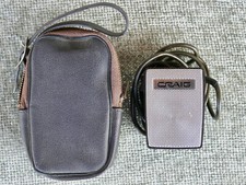 Vintage Craig Reel to Reel Tape Recorder Microphone / Stand Speaker - japan case