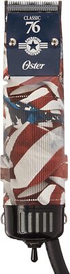 Oster Classic 76 Home Front American Flag Hair Clipper Grooming Haricut Clipping