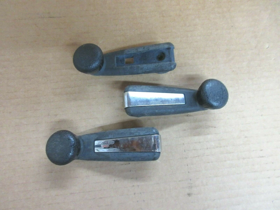 Juego de 3 palancas de manivela de ventana manual vintage para Volvo 164  Foto 2 de 4