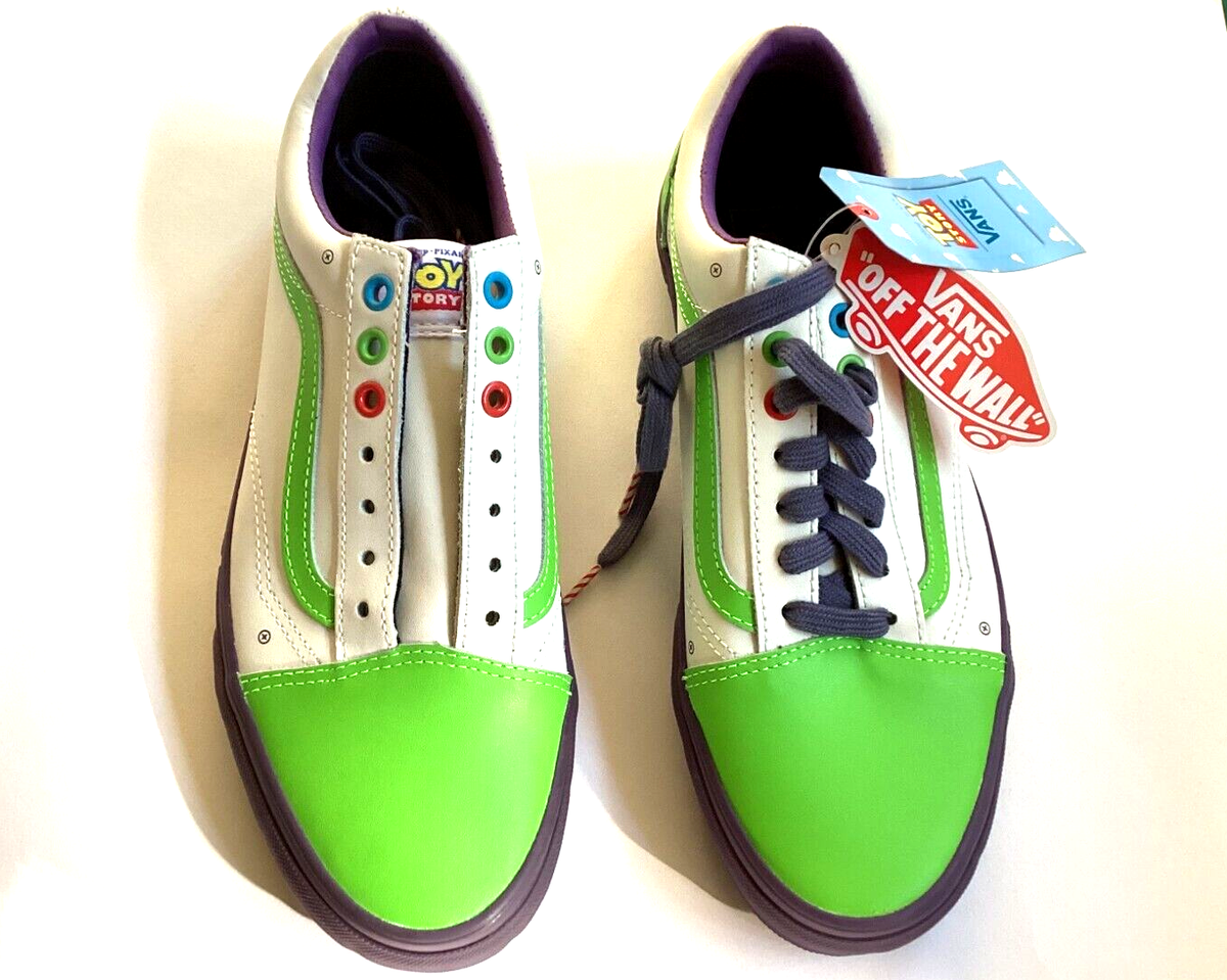 Toy Story VANS Buzz Lightyear Old Skool Mens 8.5 Women 10.0