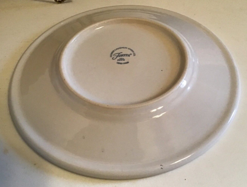 Fiestaware St Patricks Lunch Plate Fiesta White 9 inch Luncheon NEW eBay