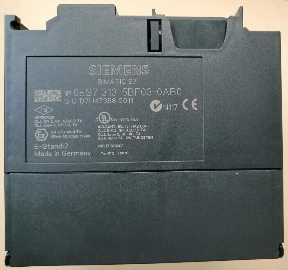 Siemens Simatic S7-300 / 6ES7 313-5BF03-0AB0 - Immagine 2 di 2