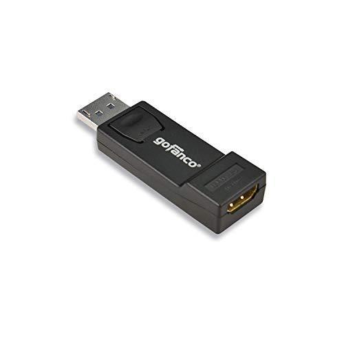 gofanco DisplayPort to HDMI Adapter Dongle 1080p or 1920x1200 – Black (DPHDMID) - Afbeelding 1 van 6