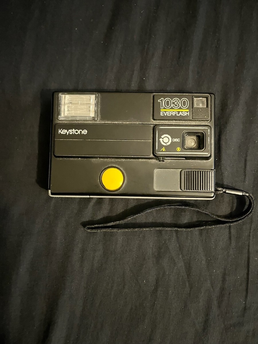 Vintage Keystone 1030 Everflash Disk Film Camera 📸