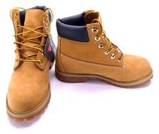 Timberland Shoes 6 Inch Premium Juniors Wheat/Brown Boots Womens 7.5 Boys 5.5 