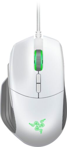 Brand New Razer - Basilisk Wired Optical Gaming Mouse - Mercury White - Picture 2 of 3