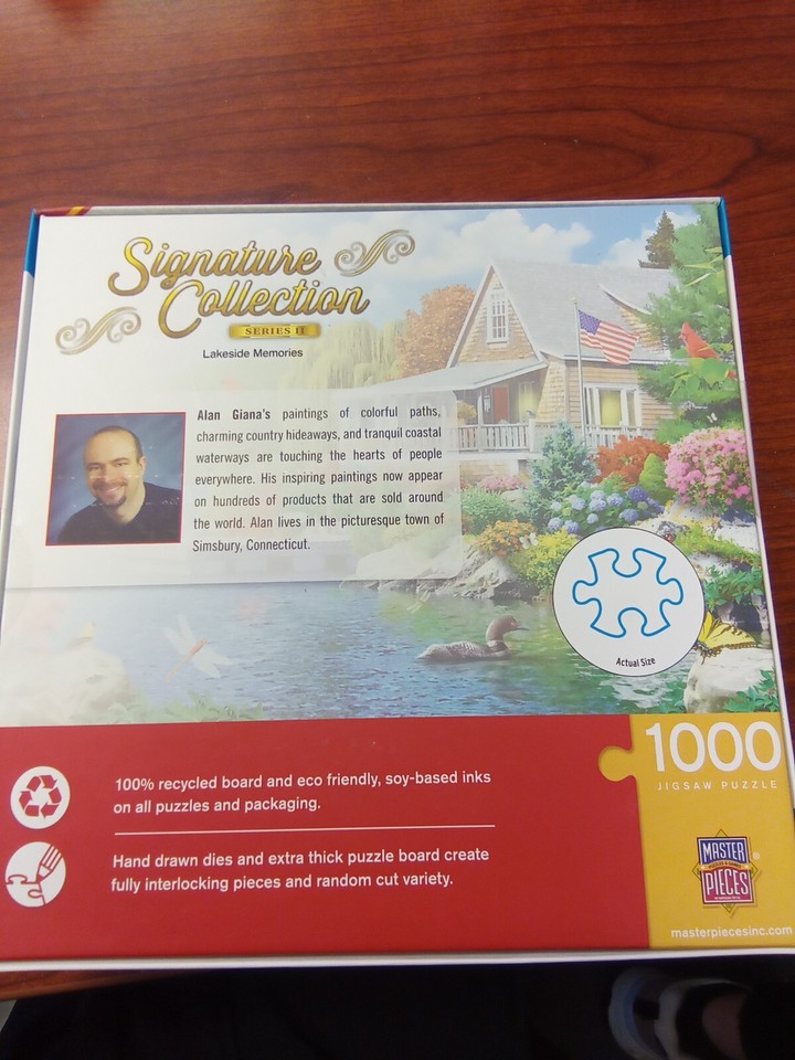 Baby Fanatics Lakeside Memories 3000 Piece Jigsaw Puzzle - Signature Series - View #4