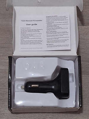   NEW MP3 CAR PLAYER FM TRANSMITTER WIRELESS RADIO ADAPTER USB CHARGER  