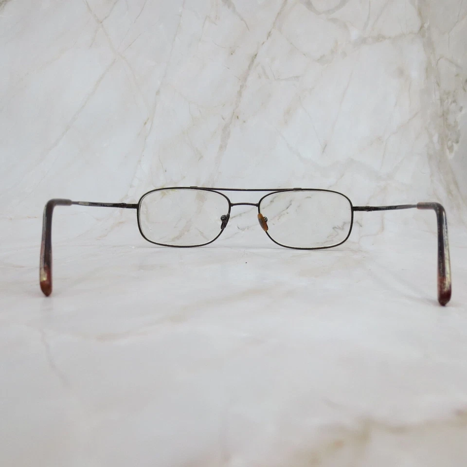 Nautica Brille Brillengestell N2007 003 Herren Braun Metall Piloten Vollrand 54-17-140 - Bild 4 von 4