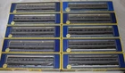 AHM 10 Car Passenger Set Union Pacific UP 2 Tone Gray - HO Gauge - Passenger Car