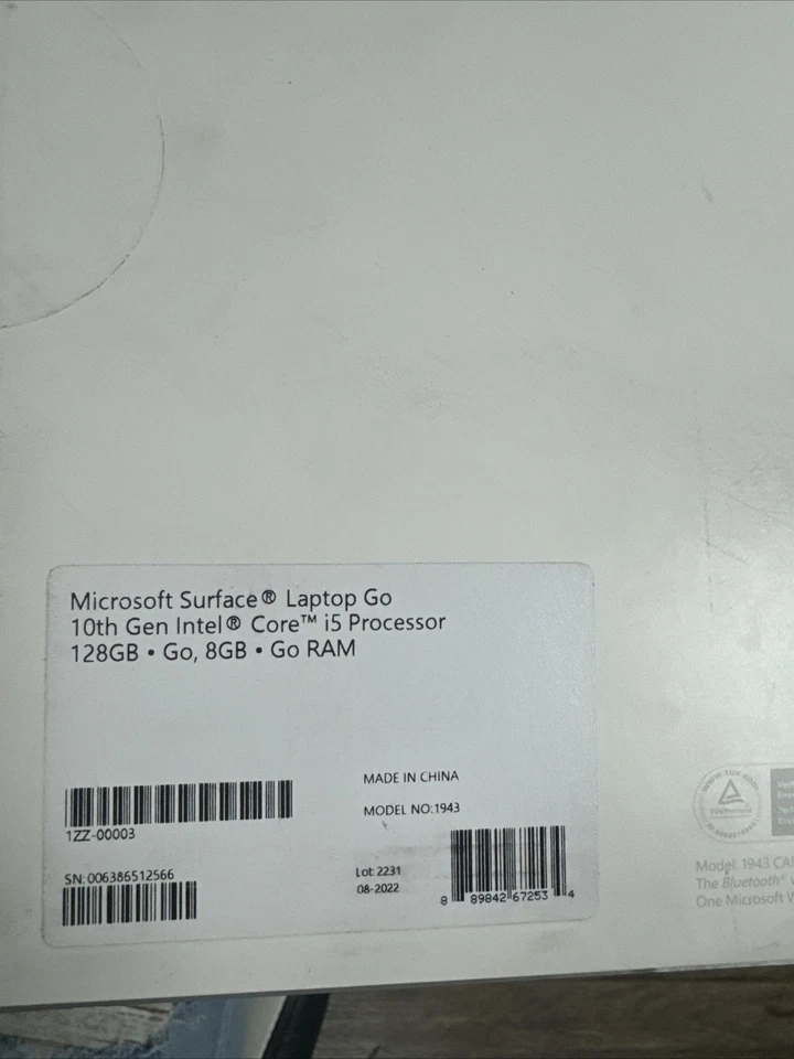 MICROSOFT SURFACE GO SANDSTONE - Image 3 of 3