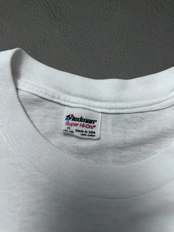 Camiseta De Colección Años 80 Trippy Espiral Fractal Arte Pop Talla XL Psicodélica Geométrica Slinky Foto 3 de 4