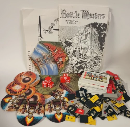 Lot Of Vintage Battle Masters Board Game Milton Bradley Replacement Parts