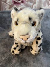 Plush. Russ Yomiko Snow Leopard Cub Stuffed Plush collectible. Russ plush.