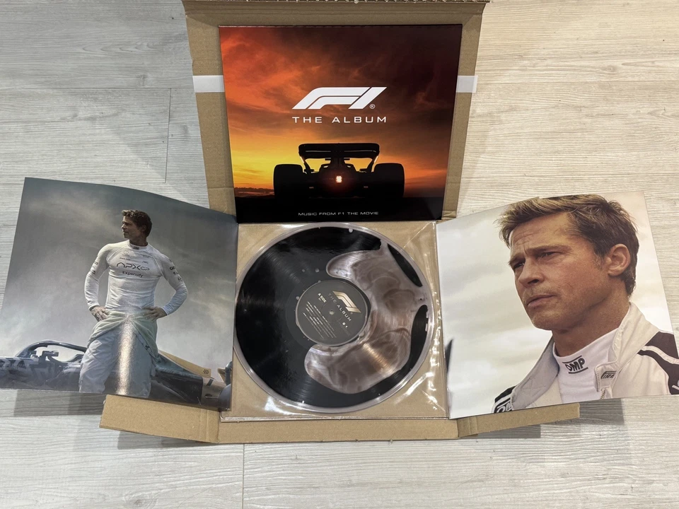 F1 The Album 2025 Soundtrack Limited Edition Oil Filled Vinyl LP - New & In Hand - Image 4 of 4