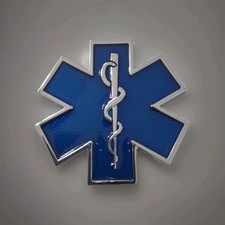 Metal 3D Decal/Sticker FIRST RESPONDER