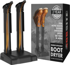 Boot Dryer - Silent Shoe Dryer Warmer for Work Boots, Gloves Shoes - Fanless