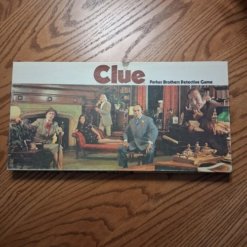 VTG Parker Brothers CLUE Detective Board Game - COMPLETE