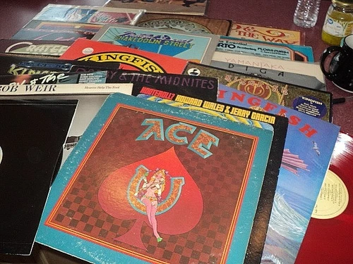 BOB WEIR GRATEFUL DEAD LOT OF 22 LPS ACE RED VINYL KINGFISH OLD WHEEL YAMANTAKA