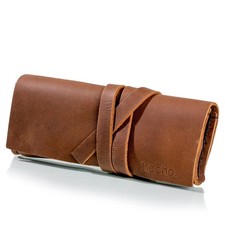 'Pablo Leather Glasses Case Handmade, Luxury Soft Expertly Crafted Eyegl...