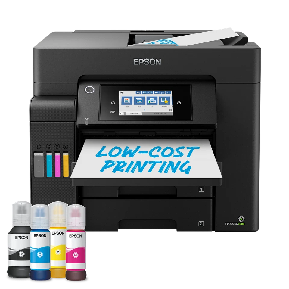 Epson EcoTank ET-5800 +Ink A4 Multifunction w/ ADF Printer Scanner Copy Low Cost