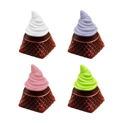 Ice Cream Keycaps Smooth Mechanical Type Extended Color Retention For Gaming