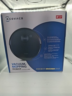 Ecovacs Deebot Ozmo T8 AIVI.  Vacuum And Mopping Robot With Camera.