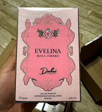 Dubai Essence Evelina Rosa Ombre Eau de Parfum Spray Regular Size 3.4 fl oz