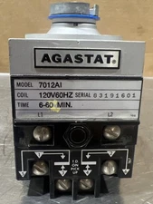 AGASTAT 7012AI 120V Nos Surplus No Original Box Missing Dial As Seen In Photos