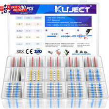 Heat Shrink Solder Seal Wire Connectors Kit 1200PCS, Waterproof Butt Connector H