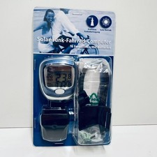 Solar-Funk-Fahrrad-Computer - 16 Funktionen - NEU