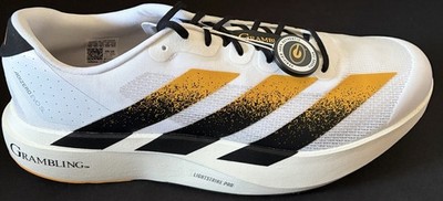 Adidas Grambling State Tigers Adizero EVO SL Running Shoes Men Sz 11 New JQ4575