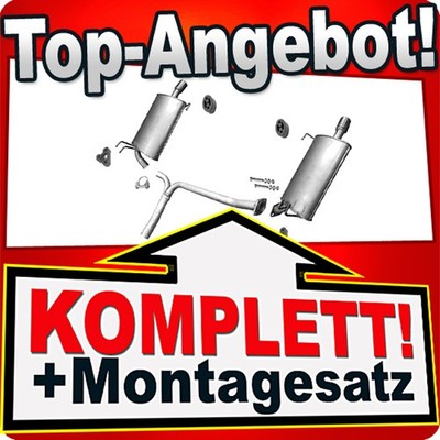 Auspuff für HONDA ACCORD VII 2.4 190PS KOMBI
