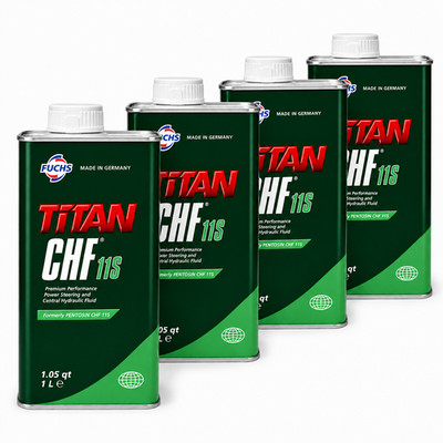 4L Fuchs titanium CHF11S pentosine hydraulic oil power steering oil central hydraulic oil