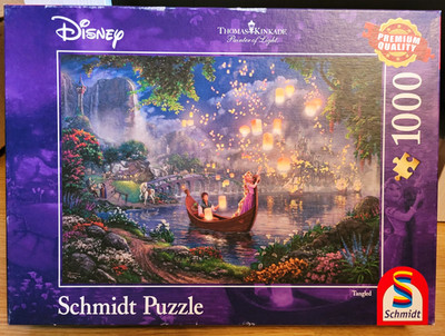 Schmidt Puzzle Disney Märchen Tangled Mehrfarbig 1000 Teile