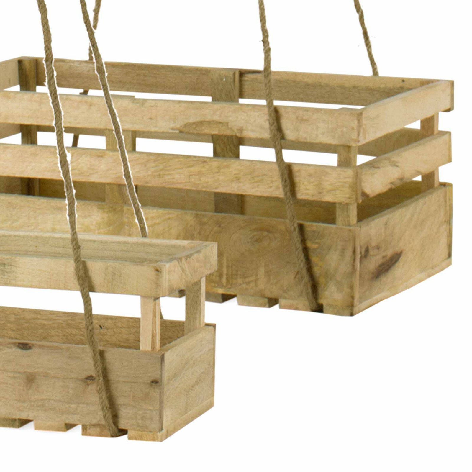 BLUMENKASTEN HOLZ 51 o. 45,5 cm / Hängeaufbewahrung, Dekoration, zum