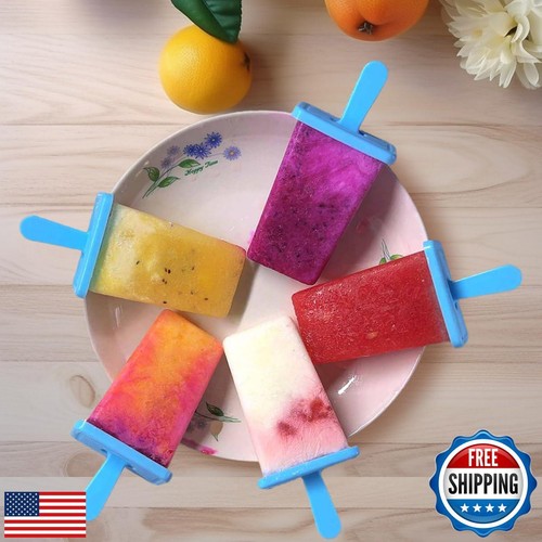 Alinana 12 Cavities Popsicles Molds, Without BPA Popsicle Molds with Built-in - Picture 3 of 5