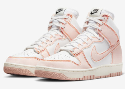 Nike Dunk High 1985 Women's Arctic Orange DV1143-800 Wmns Size 4