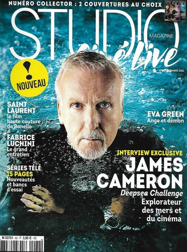 STUDIO CINE LIVE n°62 septembre 2014  Exclusif: James Cameron/ "Saint Laurent" - Photo 1/1