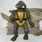 Vintage Large Donatello Teenage Mutant Ninja Turtle Figure 1989 With Belt SEE